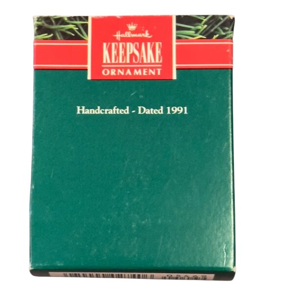 Hallmark Keepsake Ornament Son 1991 Handcrafted Christmas Decoration - Picture 2 of 5